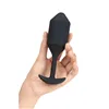 Snug XL Anal Plug B-Vibe Vibrating Black