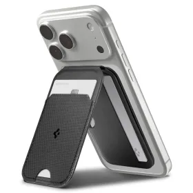Spigen S314-2 Slim Fold Tripod MagSafe - Magnetic Wallet with Stand Function (Black)