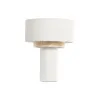 Stalinė lempa Home ESPRIT Balta Natūralus 50 W 220 V