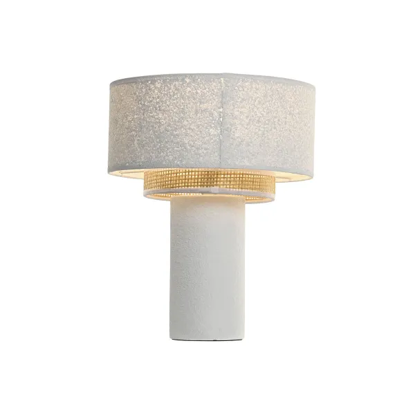 Galda lampa Home ESPRIT Balts Dabisks 50 W 220 V