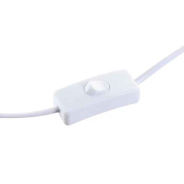 Настольная лампа Home ESPRIT Белый Натуральный 50 W 220 V