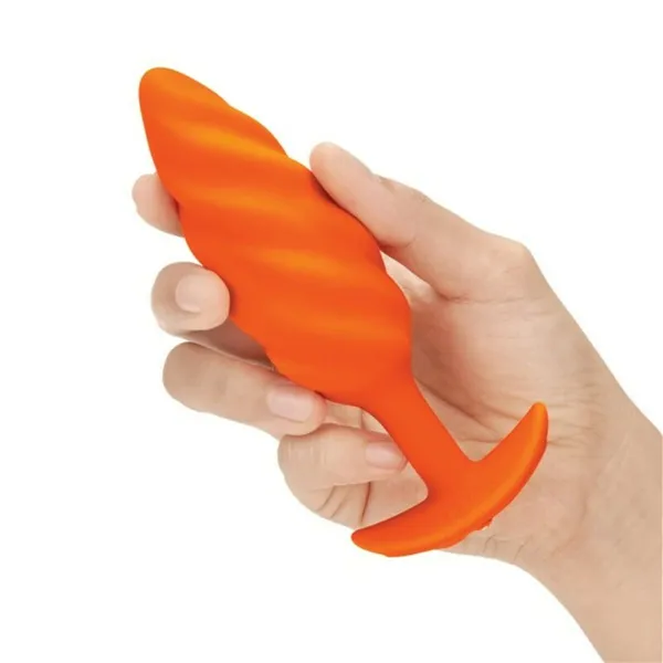 Vibrating Butt Plug B-Vibe Swirl Texture