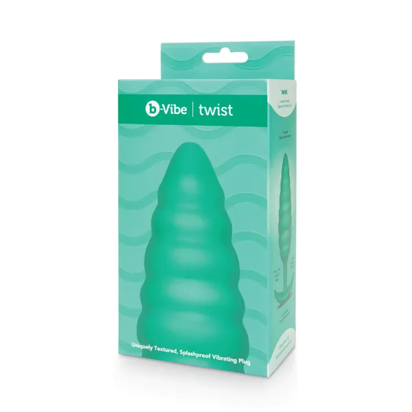 Vibrating Butt Plug B-Vibe Twist Texture