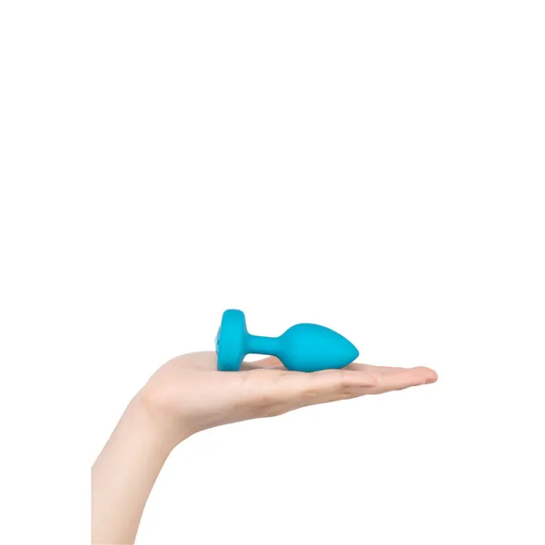 Anal plug B-Vibe Vibrating Jewel Blue S/M