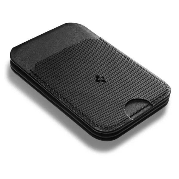 Spigen S314-2 Slim Fold Tripod MagSafe - Magnetic Wallet with Stand Function (Black)