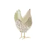 Decorative Figure Home ESPRIT Green Chicken (2 Units)