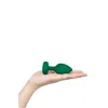 Anal plug B-Vibe Vibrating Jewel Green M/L