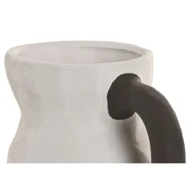 Vāze Home ESPRIT Balts Pelēks Keramika