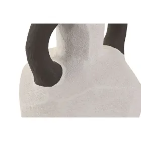 Vāze Home ESPRIT Balts Pelēks Keramika 14 x 14 x 19 cm