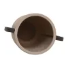 Vase Home ESPRIT Brown Stoneware