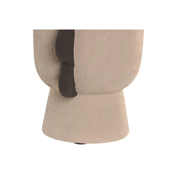 Vase Home ESPRIT Brown Stoneware