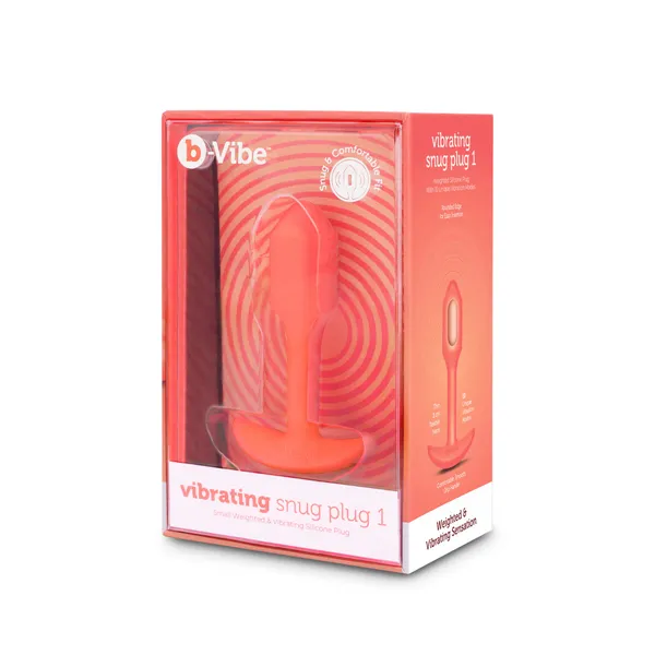 Anal plug B-Vibe Vibrating Snug Orange