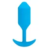 Anal plug B-Vibe Vibrating Snug 3 Blue (3,7 x 13,8 x 1 cm)