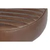 Stool Home ESPRIT Brown Black Leather Iron