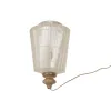 Seinälamppu Home ESPRIT Ruskea Beige 60 W Luonnollinen Kaupunki 220 V 34 X 18 X 55 CM