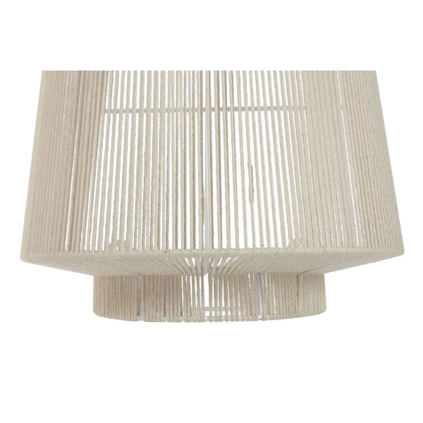 Sieninė lempa Home ESPRIT Ruda Rusvai gelsva 60 W Natūralus Miesto 220 V 34 X 18 X 55 CM