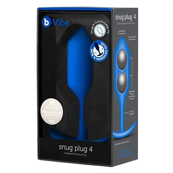 Anal plug B-Vibe 4 Navy Blue