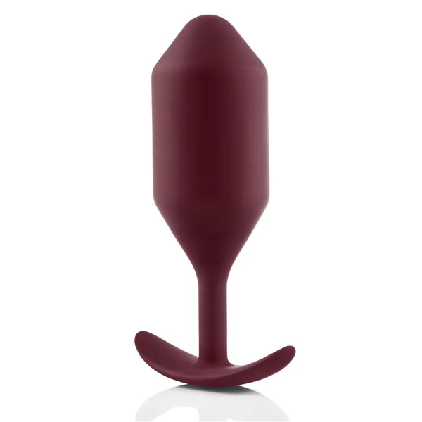 Vibrating Butt Plug B-Vibe 5 Maroon