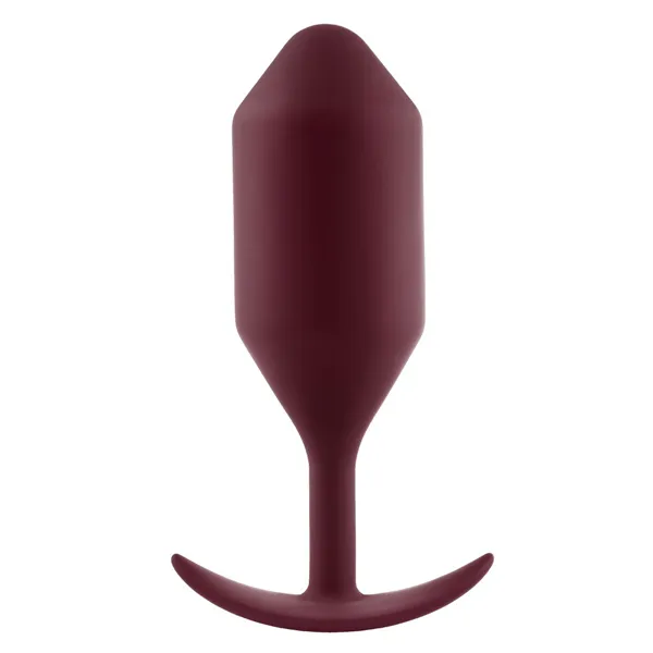 Vibrating Butt Plug B-Vibe 5 Maroon