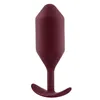 Vibrating Butt Plug B-Vibe 5 Maroon