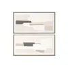Полотно Home ESPRIT Белый Бежевый Абстракция город 100 x 4 x 50 cm (2 штук)