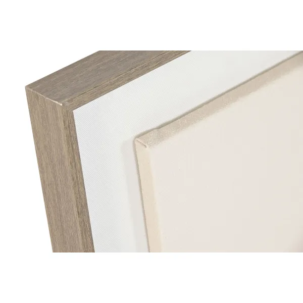 Полотно Home ESPRIT Белый Бежевый Абстракция город 100 x 4 x 50 cm (2 штук)