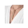 Bullet Vibrator Le Wand Necklace Pendant Rose Gold