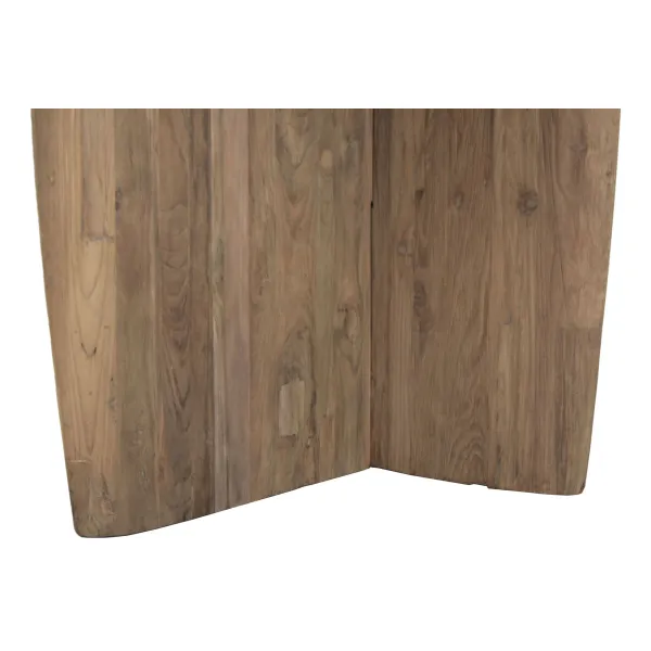 Ruokapöytä Home ESPRIT Luonnollinen tiikki 220 X 110 X 78 cm