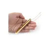 Bullet Vibrator Le Wand Necklace Pendant Golden