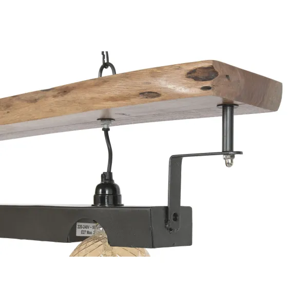 Pakabinamas apšvietimas Home ESPRIT Ruda Juoda Geležis Akacija 116 X 16 X 26 CM