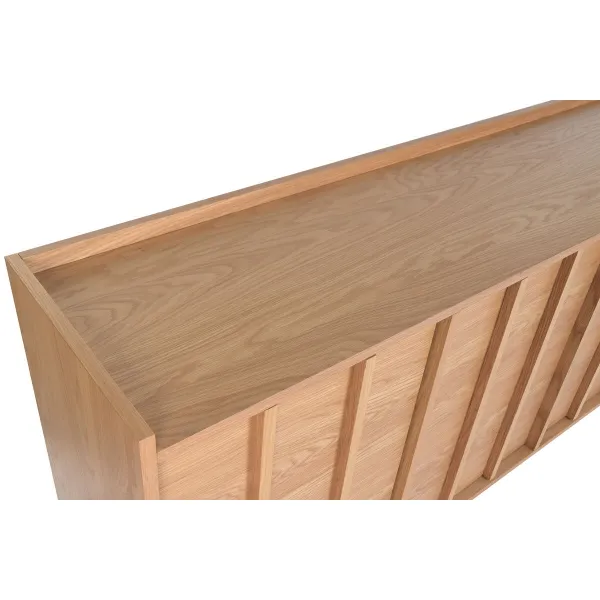Sivupöytä Home ESPRIT Luonnollinen Puu MDF 200 X 40 X 75 CM