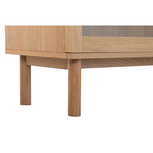 Display Stand Home ESPRIT Crystal MDF Wood 100 X 40 X 183 CM