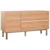 Bufete Home ESPRIT Stikls Koks MDF 140 x 40 x 75 cm