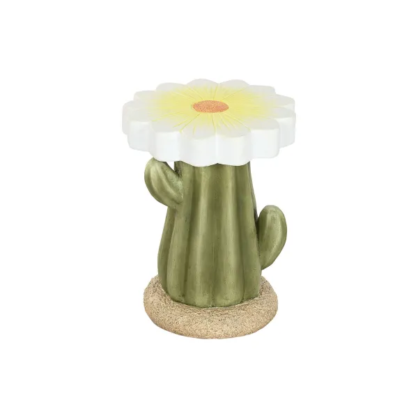 Side table Home ESPRIT White Green 32,5 X 32,5 X 42,5 CM