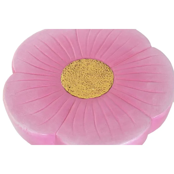 Mazs galdiņš Home ESPRIT Zaļš Rozā 32,5 X 32,5 X 42,5 CM