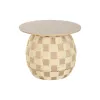 Вспомогательный стол Home ESPRIT Натуральный 60 x 60 x 48 cm