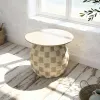 Side table Home ESPRIT Natural 60 x 60 x 48 cm