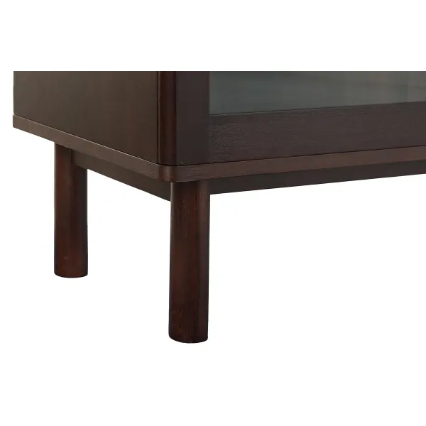 Esittelyteline Home ESPRIT Kristalli Puu MDF 100 X 40 X 183 CM