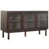 Bufete Home ESPRIT Stikls Koks MDF 140 x 40 x 75 cm