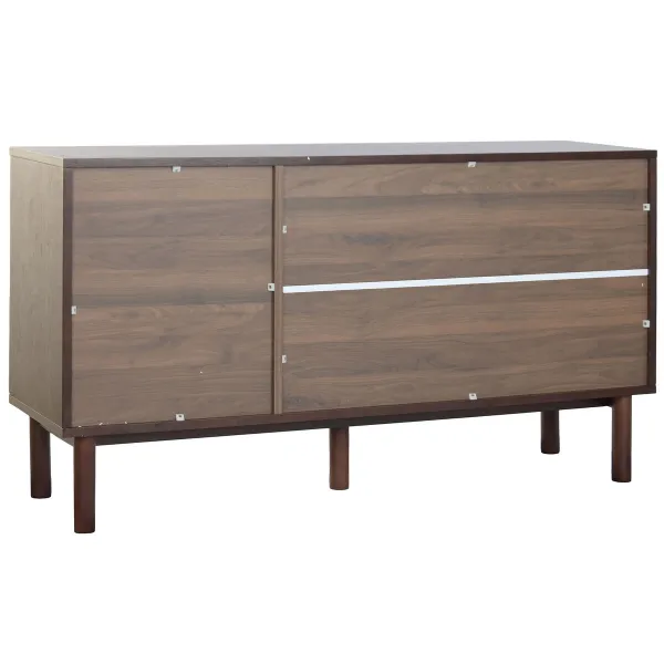 Sivupöytä Home ESPRIT Kristalli Puu MDF 140 x 40 x 75 cm