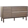 Sivupöytä Home ESPRIT Kristalli Puu MDF 140 x 40 x 75 cm