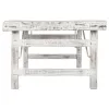 Diivanilaud Home ESPRIT Valge 148 X 69 X 47 CM