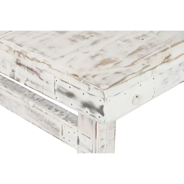 Centrinis stalas Home ESPRIT Balta 148 X 69 X 47 CM