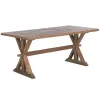 Обеденный стол Home ESPRIT Натуральный Переработанная древесина 180 x 90 x 78 cm