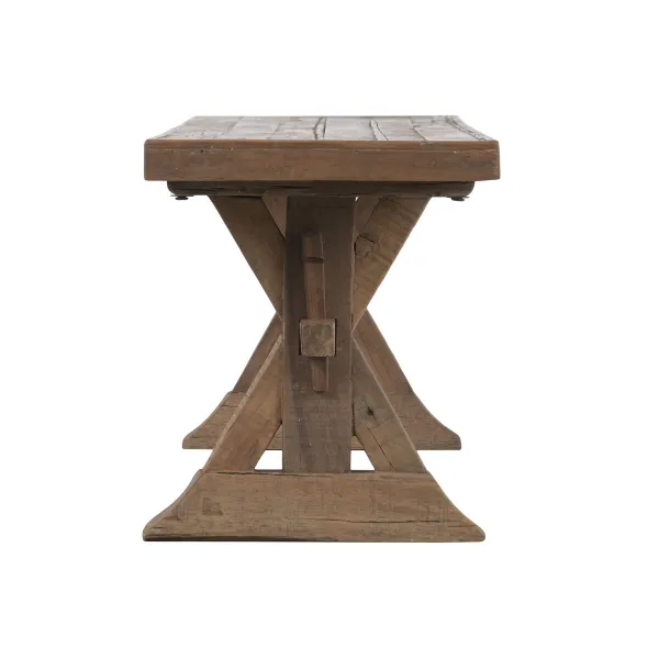 Bench Home ESPRIT Natural Recycled Wood 180 X 38 X 45 CM