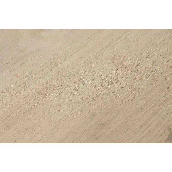 Скамья Home ESPRIT Чёрный Натуральный Железо древесина тика 152 X 41 X 46 CM
