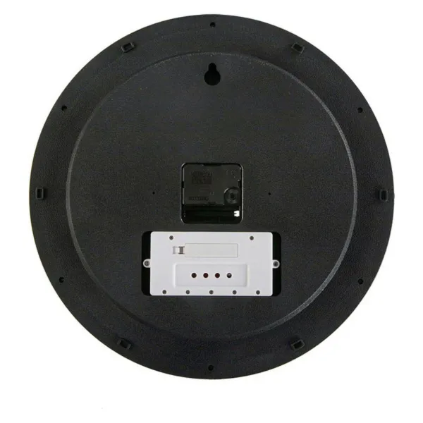Wall Clock Versa Black Plastic Minimalist 4 x 35 x 35 cm