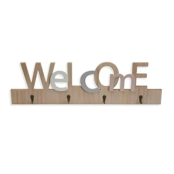 Võtmeriiul Welcome Versa Puit MDF 4 x 18 x 59,5 cm