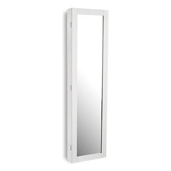Настенное зеркало Versa Белый Деревянный MDF Минималистичный 10 x 120 x 30 cm