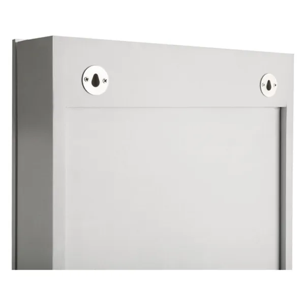Настенное зеркало Versa Белый Деревянный MDF Минималистичный 10 x 120 x 30 cm